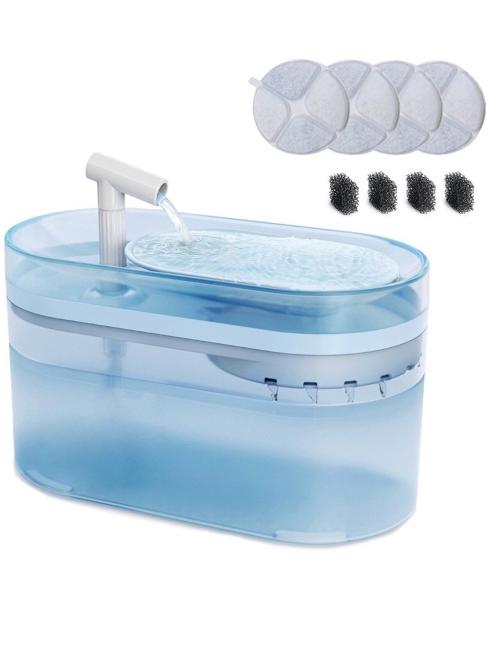 Automatic Pet Water Fountain - Blue PATPET WF05